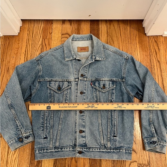 Levis Trucker Jacket Size M Medium Wash - Picture 7 of 8